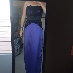 Purple prom dress